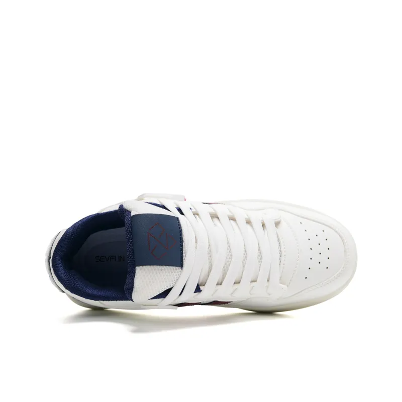 7 SEVFUN Lightweight And Breathable Low Top Skateboard Shoes Unisex-22