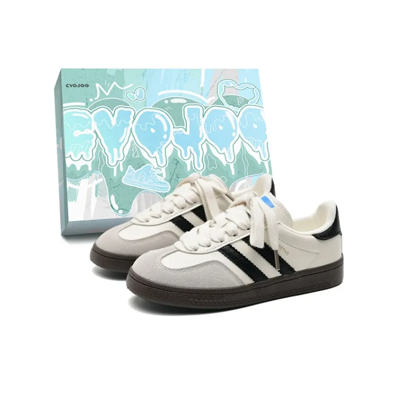 CVOJOO German Army Trainers Lightweight, Breathable, And Slip Resistant Low Top Skateboard Shoes Women's-10