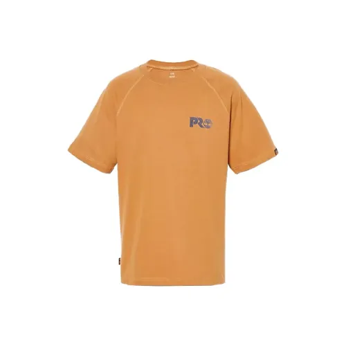 Timberland T-Shirts Men Orange