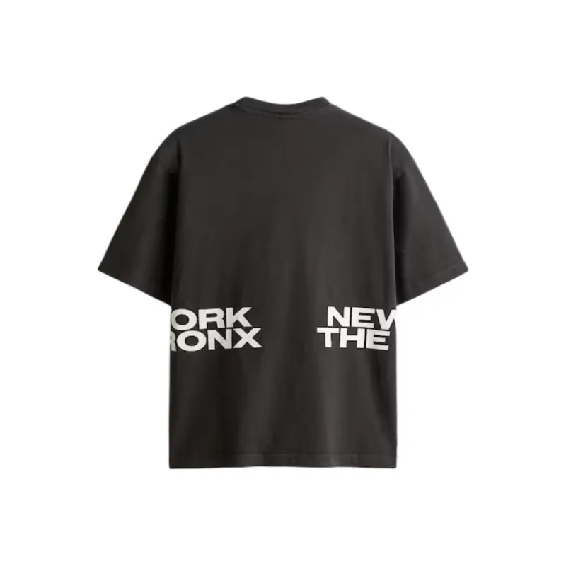 H&M T Shirts Men Dark Gray-1