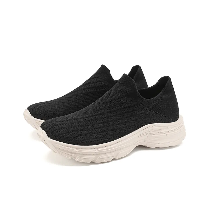 FOXER Anti Slip And Wear Resistant Lightweight Low Top Casual Shoes Women's-3