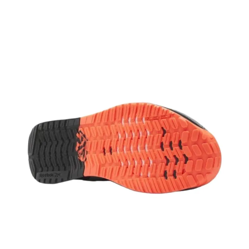 Reebok Nano X1 'Pure Grey Orange Flare'-5