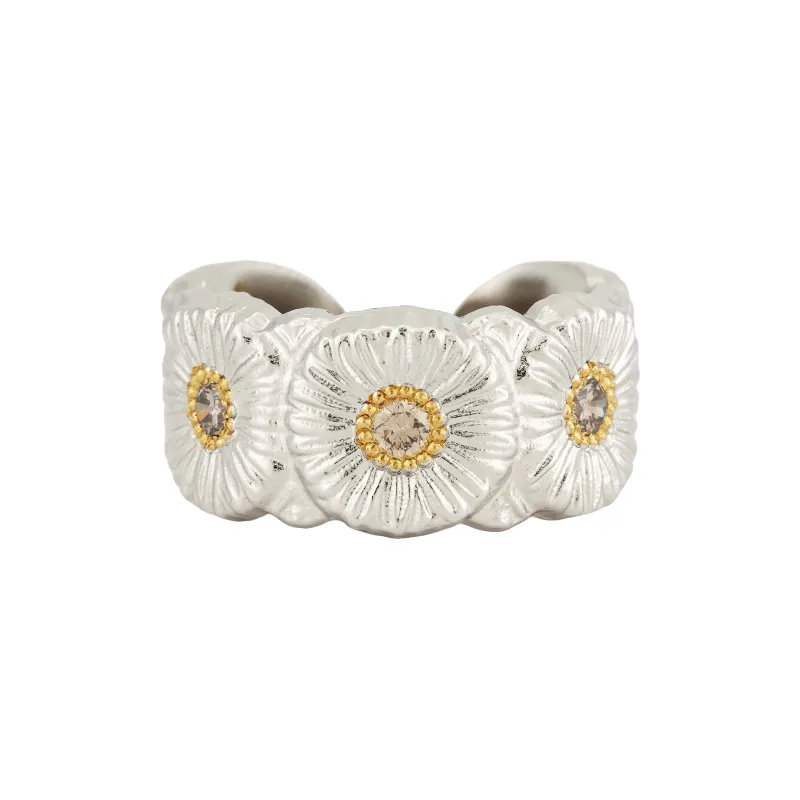 BUCCELLATI 925 Sterling Silver Rings Unisex Silver-0