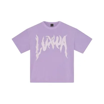 LVXWA T Shirt Unisex Light Purple