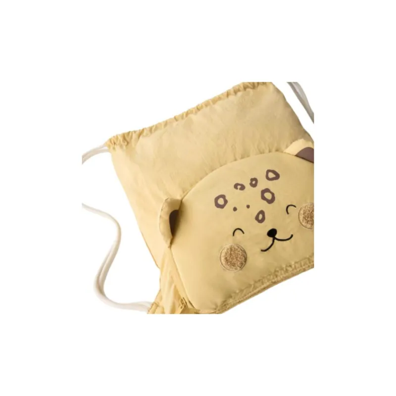 ZARA Polyamide Backpack Regular Kids' Camel Brown-5