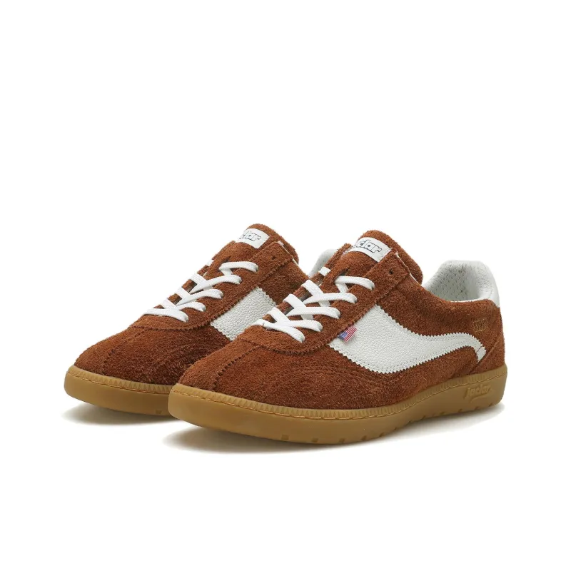 JACLAR CHAMP 1975 SPLIT Low Top Skateboard Shoes Unisex Light Brown White-2