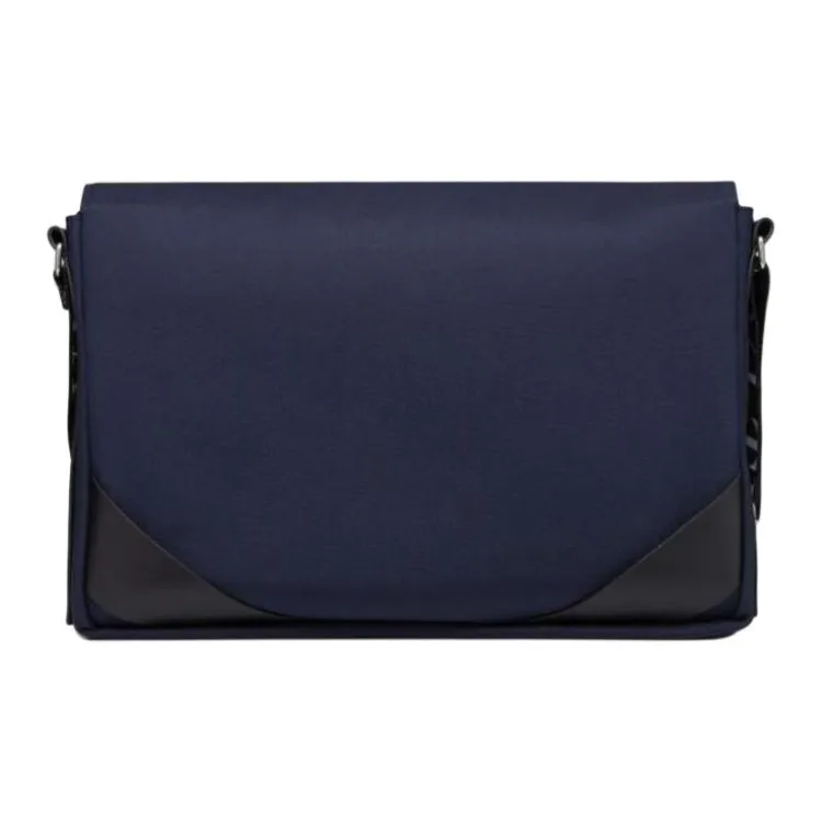 Valentino Nylon Crossbody Bag Shoulder Bag Large Size Men's Blue-2
