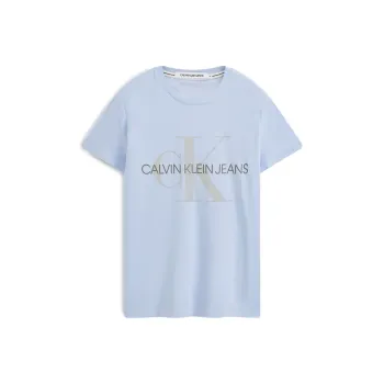 CALVIN KLEIN T Shirt Unisex Light Blue