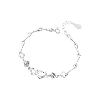 Old Qingyun Silver Building S 990 Silver Bracelets Women's