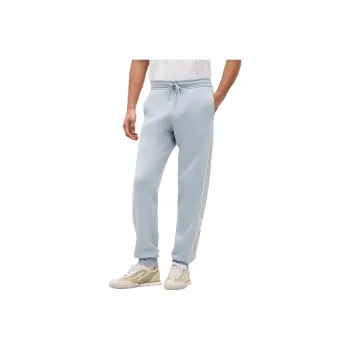 HERMES Knitted Sports Pants Men's Blue