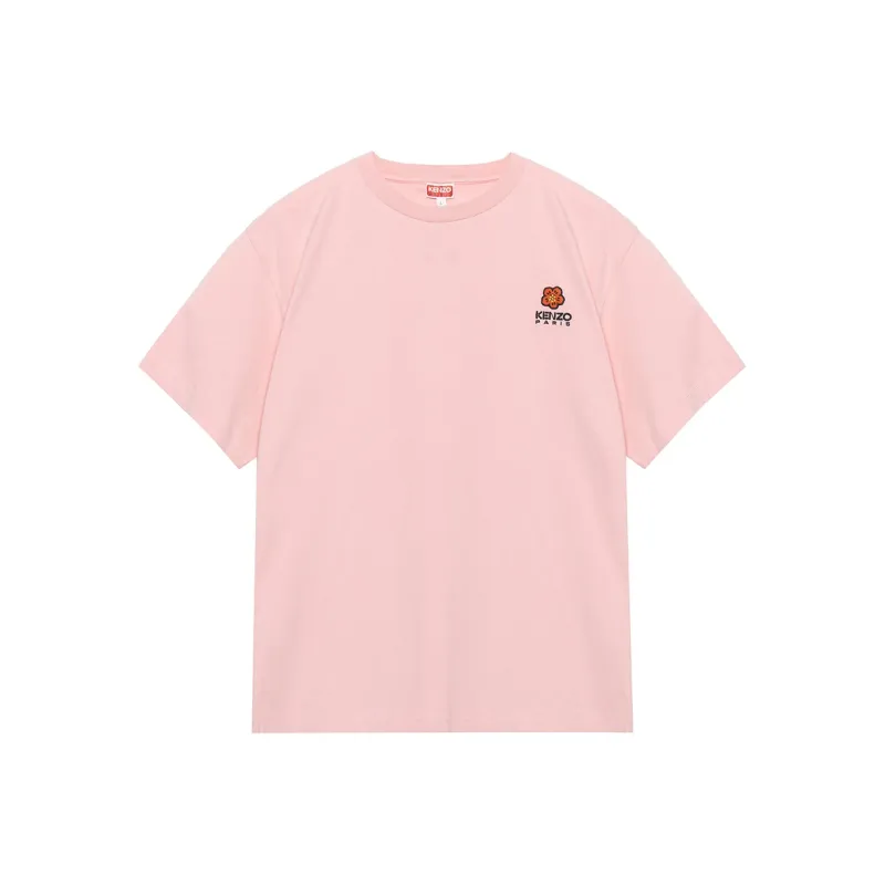 KENZO Boke Flower Series T Shirts Men Pink-0