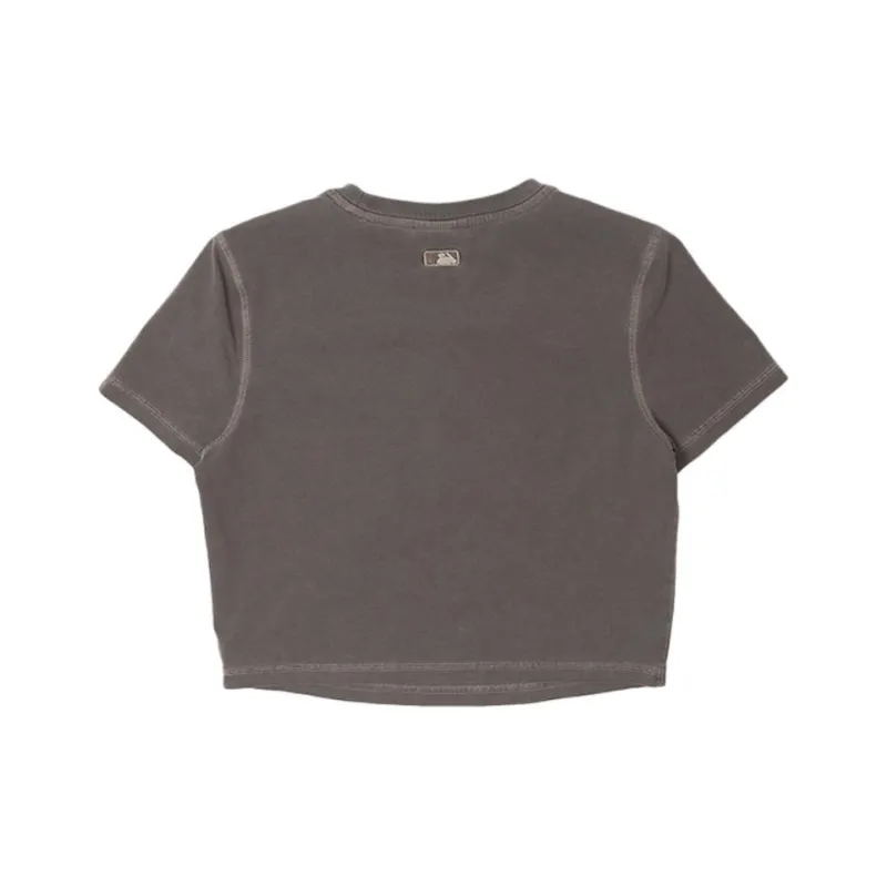 MLB Preppy Style Collection Boston Red Sox T Shirt Women's Light Brown-1