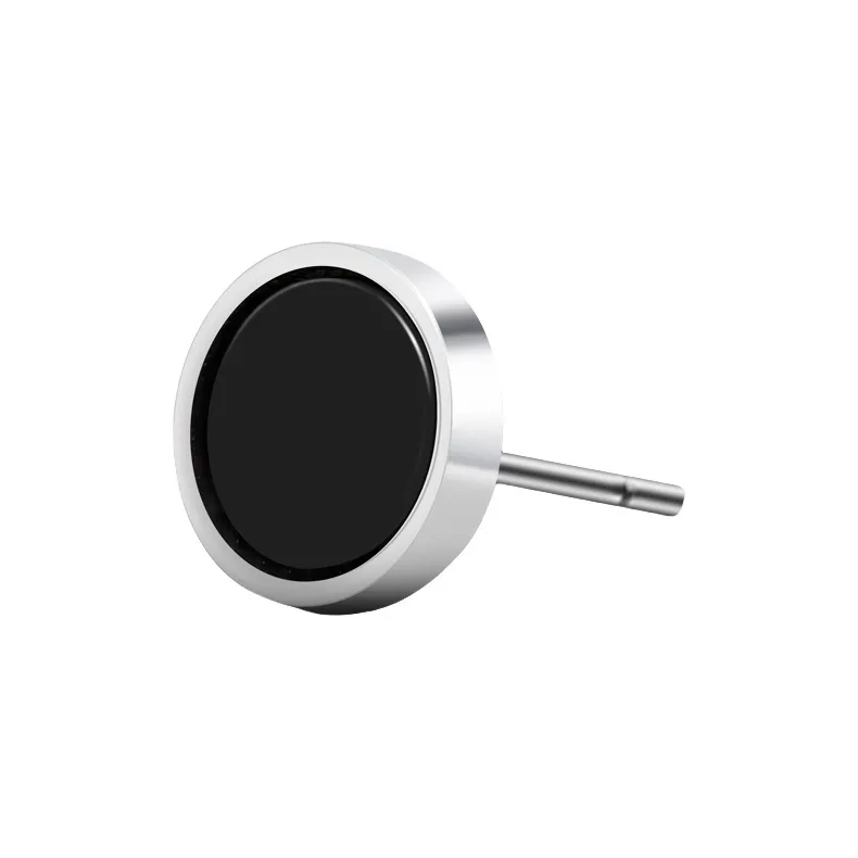 Danqin 925 Sterling Silver Stud Earrings Unisex-15