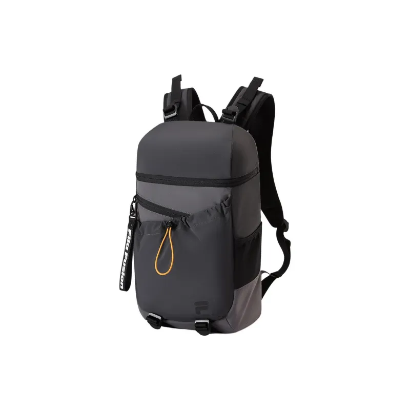 FILA FUSION Fabric Backpack Mini Unisex Asphalt Gray-1