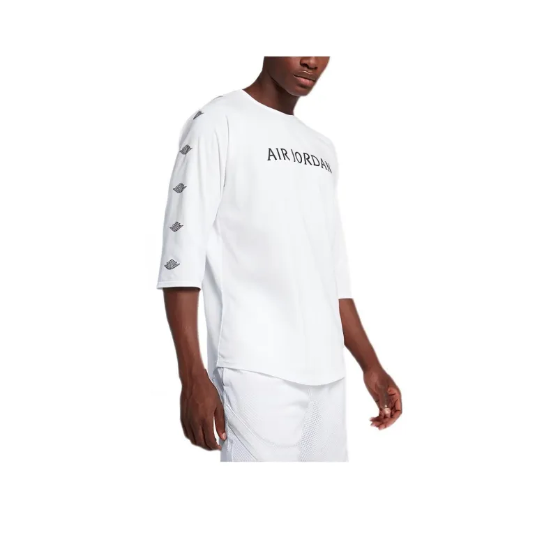 Jordan Raglan Sleeve T-Shirt Men's White-0