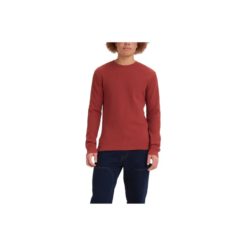 Levis T-Shirts Men Brown Red-0