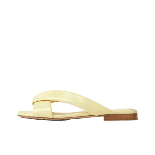 Bottega Veneta Slide Slippers Women's Yellow