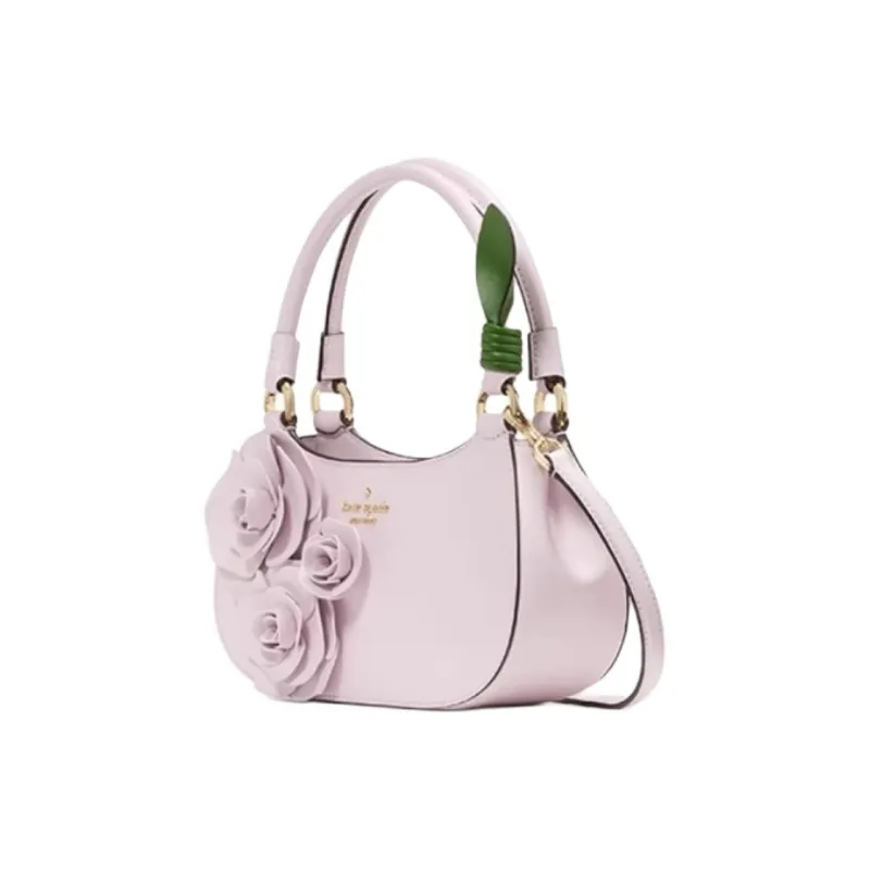 Kate Spade Cow Leather Handbag Medium Size Women's Purple-1