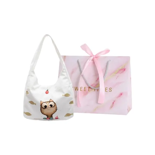 Parker Bear Canvas Handbag Unisex Multicolor