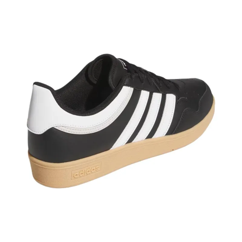 Adidas Hoops 4.0 Anti Slip Wear Resistant Low Top Skateboard Shoes Men's Black-5