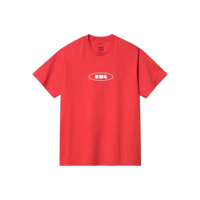 Carhartt WIP T Shirts Men Red-0