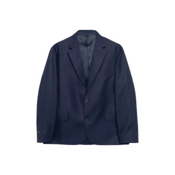 Stussy Textured Linen Blazer
