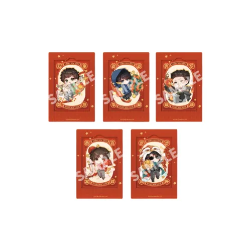 Xhdm The Lost Tomb, Wu Xie, Zhang Qiling, Wang Yueban Style, Peel and Develop Instant Film Photo Cards