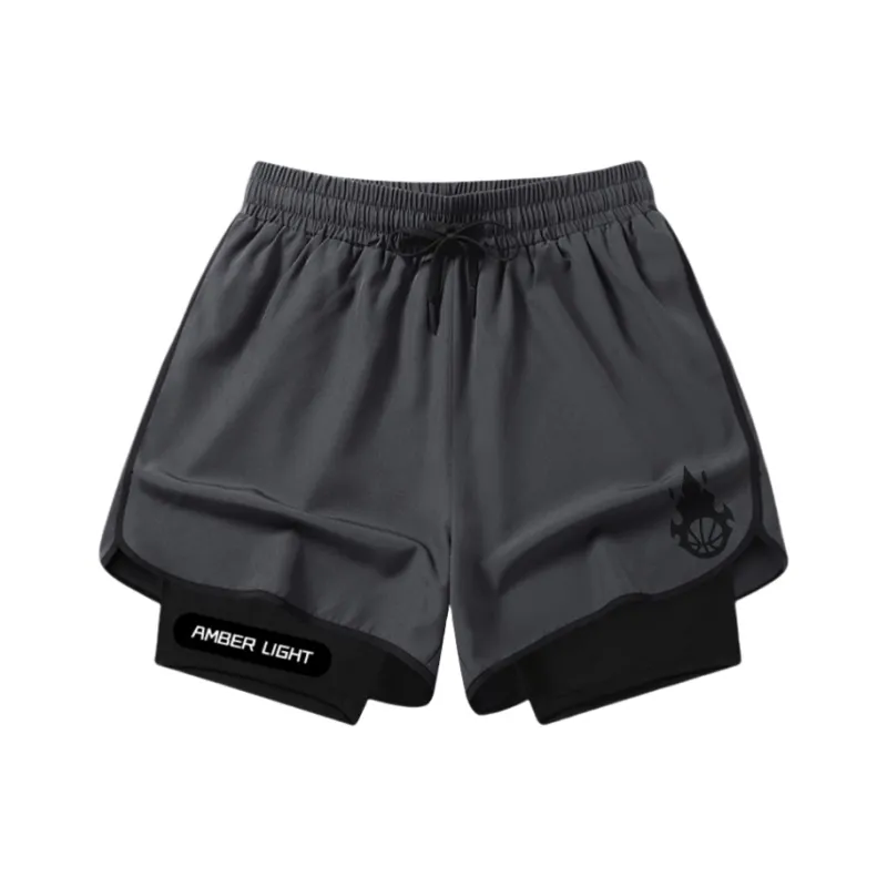 AMBER LIGHT Sports Shorts Unisex-5