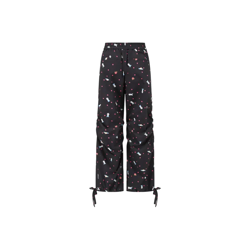Alexia Sandra Rabbit Series Casual Pants Unisex Black-1