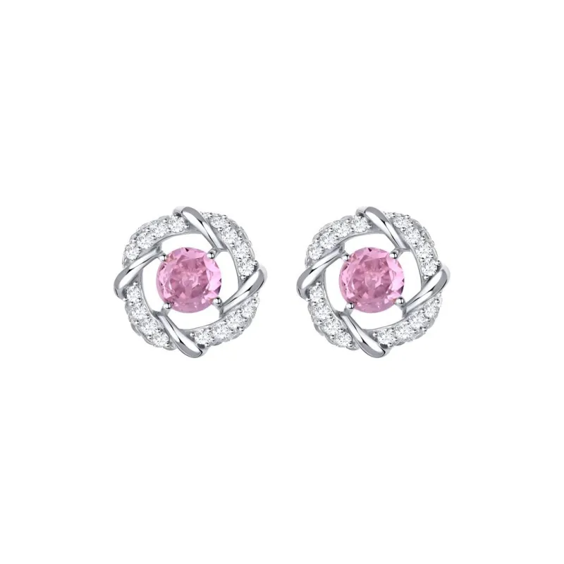 YPYN S925 Silver Stud Earrings Women's Silver-0