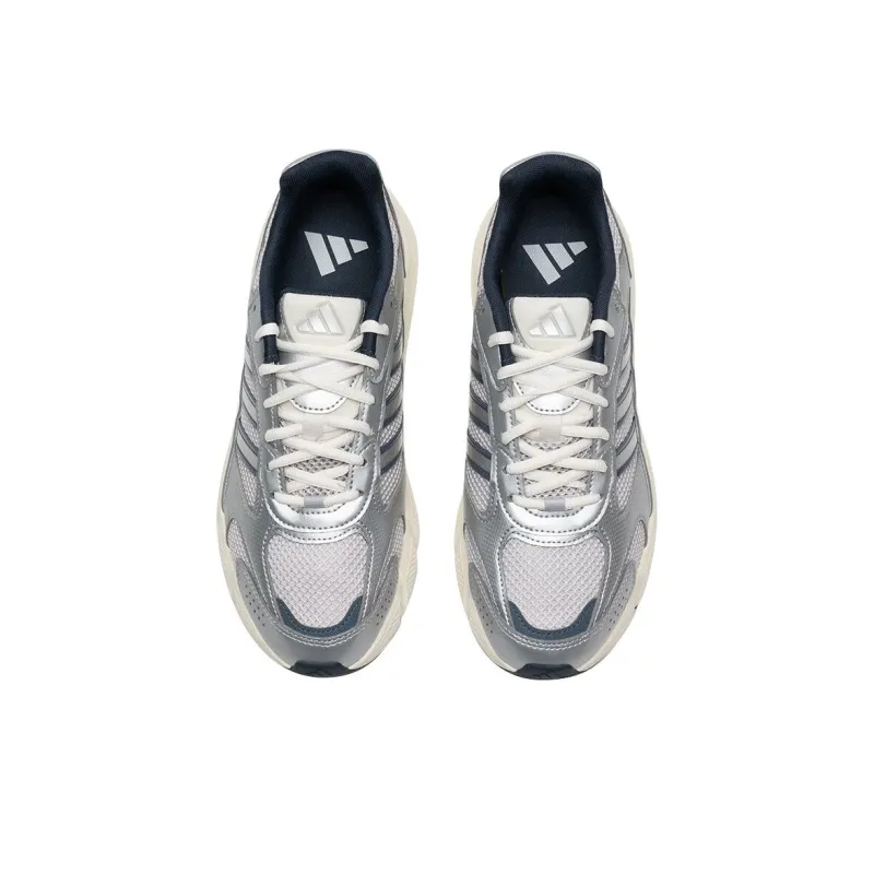Adidas CRAZYCHAOS 2000 Anti Slip Wear Resistant Low Top Casual Running Shoes Men's Silver Gray-1