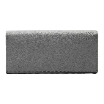 LOEWE Calfskin Wallet Men's Anthracite