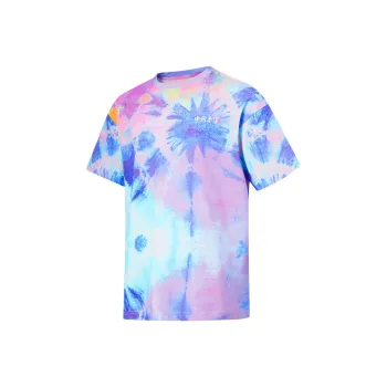 LiNing T Shirts Unisex Kaleidoscope Multicolor