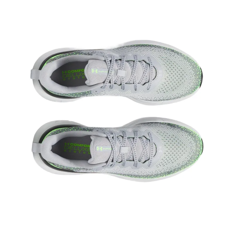 Under Armour Low Top Running Shoes Men's Gray-4