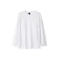 Pure White-Long-Sleeved