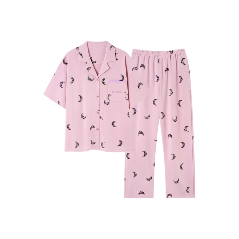 MIIOW Cool One Summer Series Pajama Set Women's Lotus Color-0