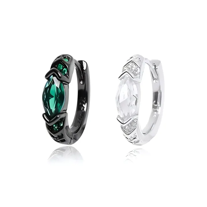 SHK S999 Fine Silver Earrings Unisex-4