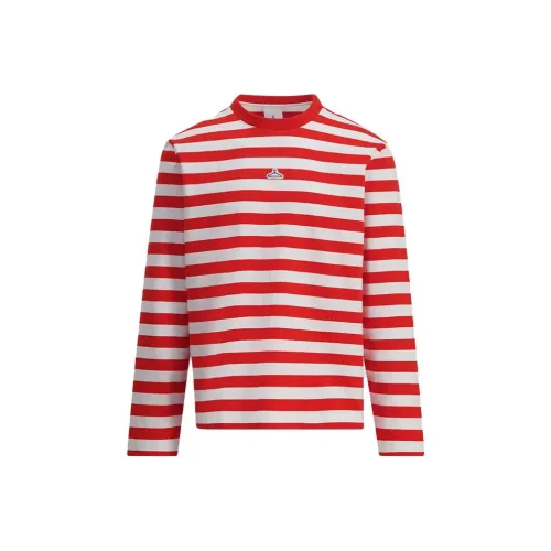 HOLZWEILER T-Shirts Men Red And White Stripes