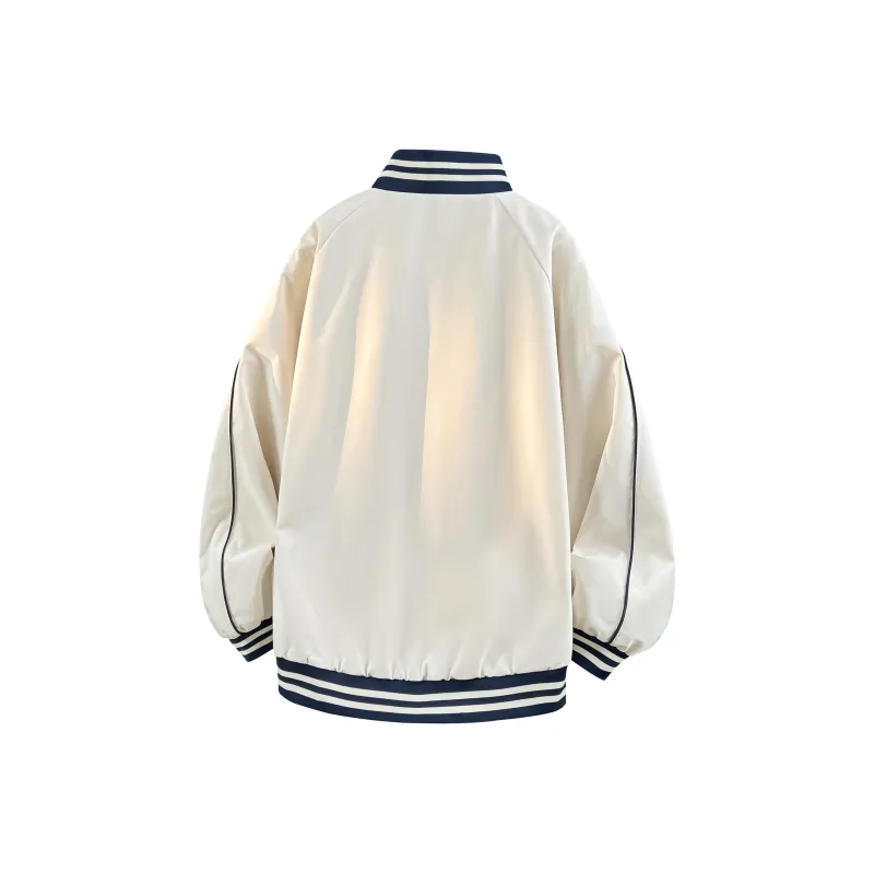 Warrior Huichao Riding The Wind Collection Jackets Coats Unisex Navy Blue-3