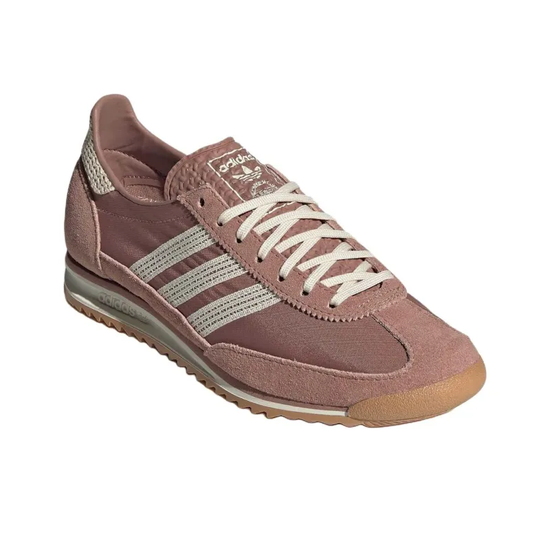 Adidas Originals SL 72 Anti Slip Wear Resistant Low Top Casual Shoes Women's Light Umber-3