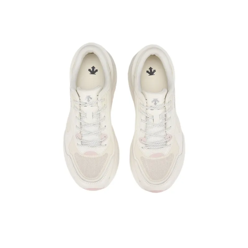 DESCENTE Dualis Low Top Casual Shoes Women's White-2
