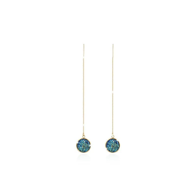 QIMEILA Copper Alloy Drop Earrings Women's-0