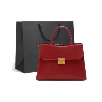 CLEVER& KETCH PU Shoulder Bag Crossbody Bag Handbag Women's Burgundy