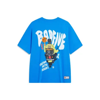 LiNing Badfive T Shirt Unisex Interstellar Blue