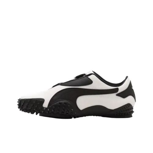 PUMA Mostro Anti Slip Wear Resistant Low Top Casual Shoes Unisex White Black