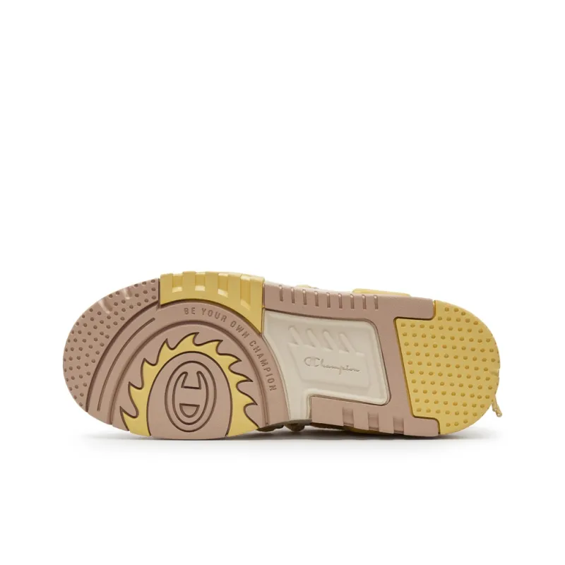 Champion Claw Headphone Shoes Low Top Skateboard Shoes Women's Milk White/Linen-3