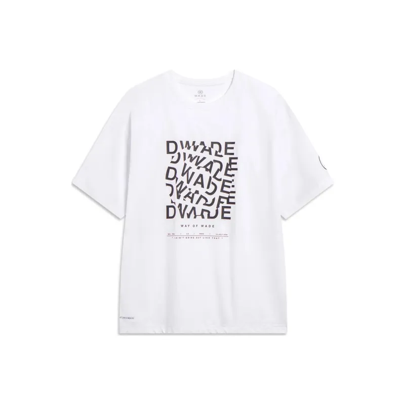LiNing Wade Collection T Shirt Men's White-0