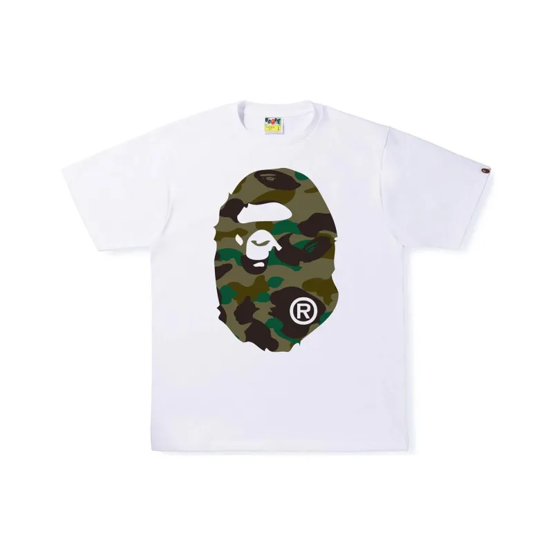 Bape 1st Camo Big Ape Head Tee-6