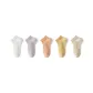 White+Light Purple+Light Orange+Yellow+Apricot (5 Pack)