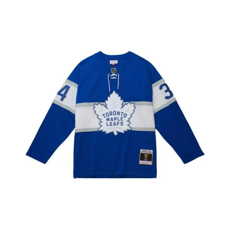 Mitchell Ness 2017 Auston Mathews Toronto Maple Leafs Jersey-0